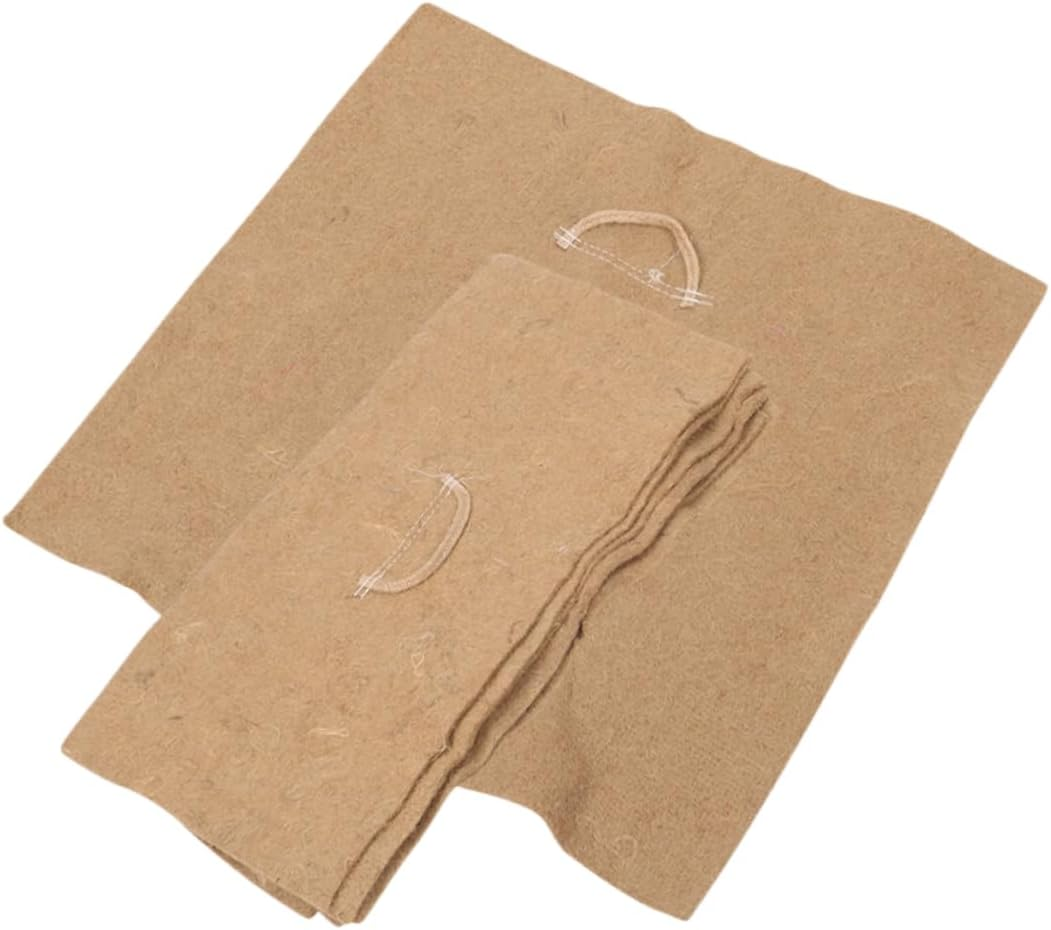 Parliky Jute Seed Growing Pads for Microgreens Sprouts Growing Paper 2Pcs Square Germination Tray Papers for Seed Starter Tray and Seeding Supplies in Indoor Gardening image number 2