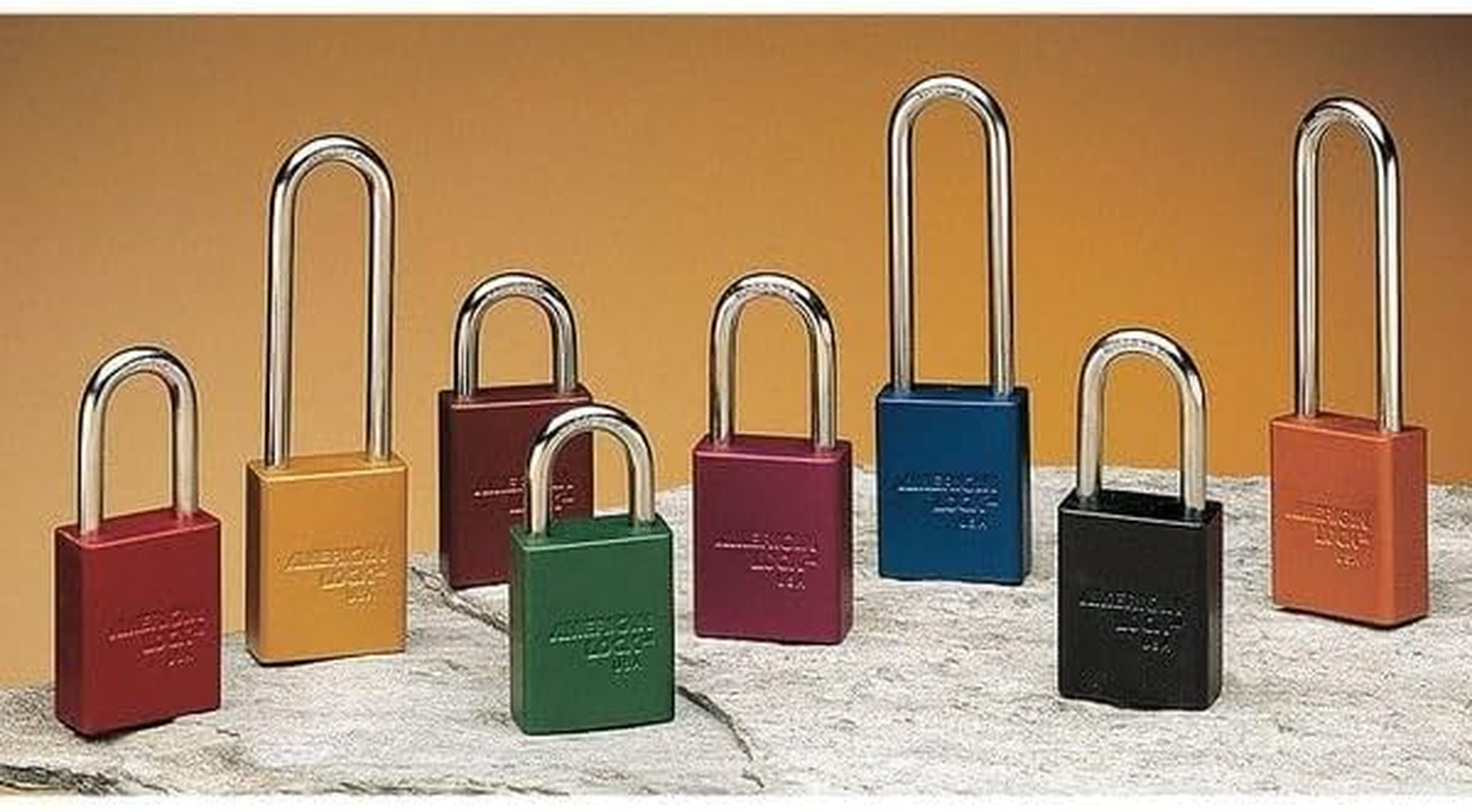Masterlock A1106Mkylw - S-P Anodized Aluminium Padlock image number 1