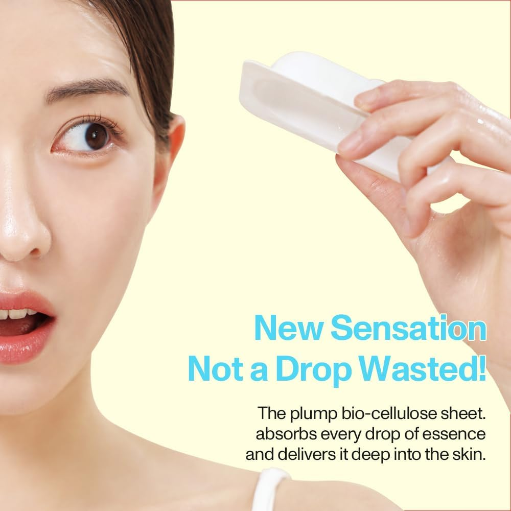 Korean Face Mask for Deep Hydration, Quick Soothing Effect, Skin Barrier, Vegan Capsule Mask for Sensitive Skin(4 Masks) image number 4