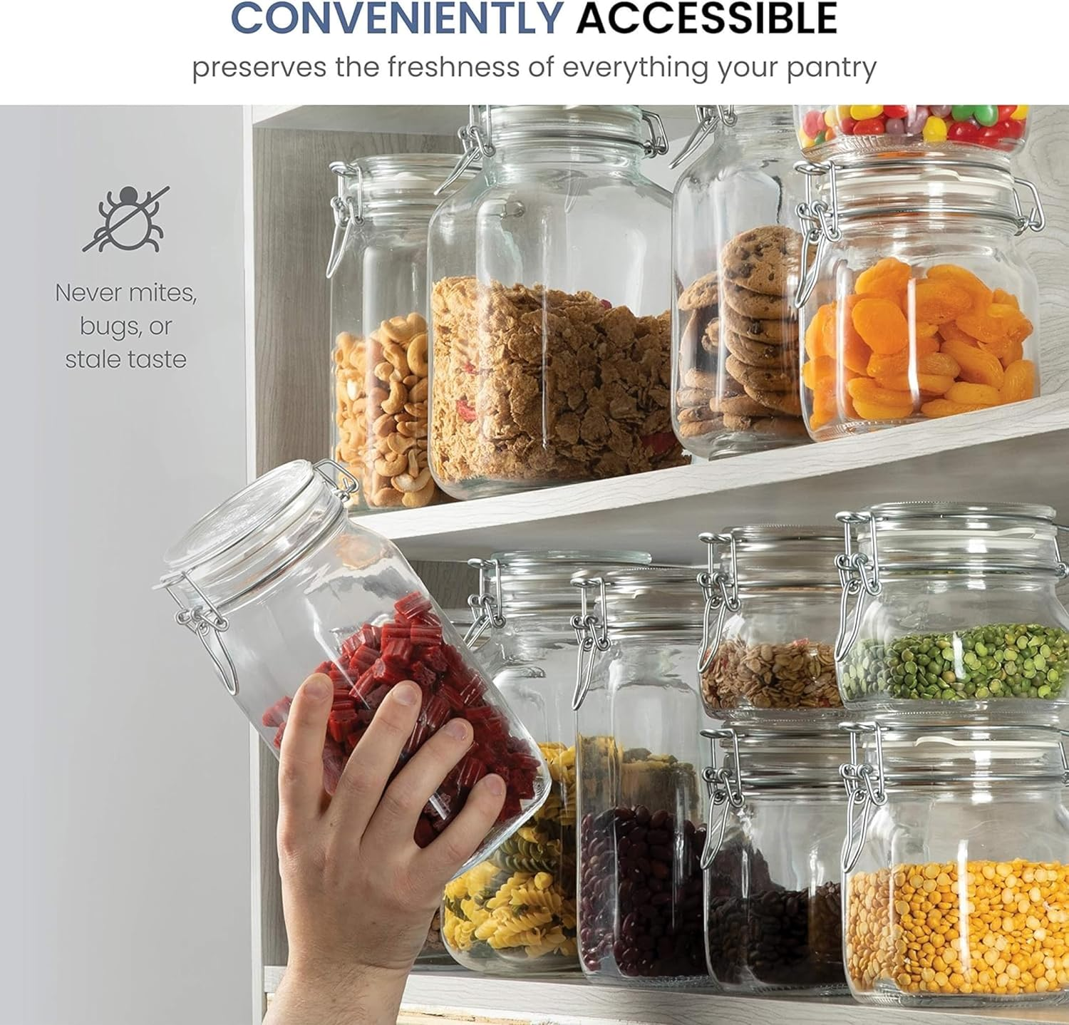 Bormioli Rocco 1.49240 (08029) RBR0605 Fido Jar 2L image number 5