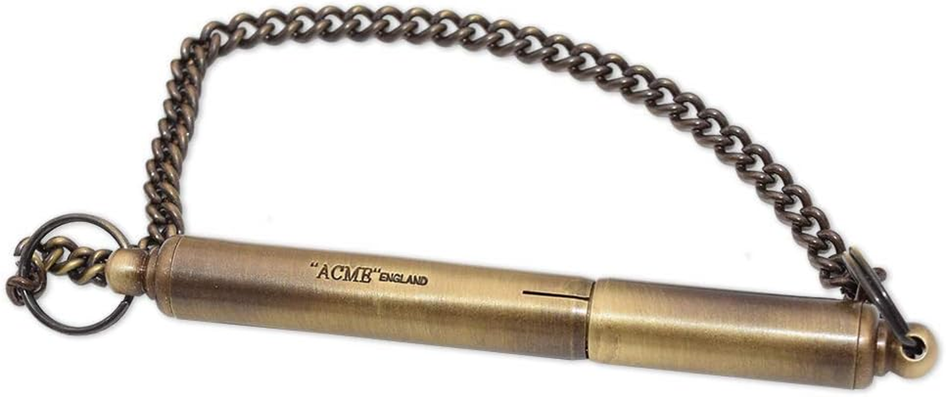 Acme 535 Adjustable Silent Dog Whistle, Antique Brass image number 2