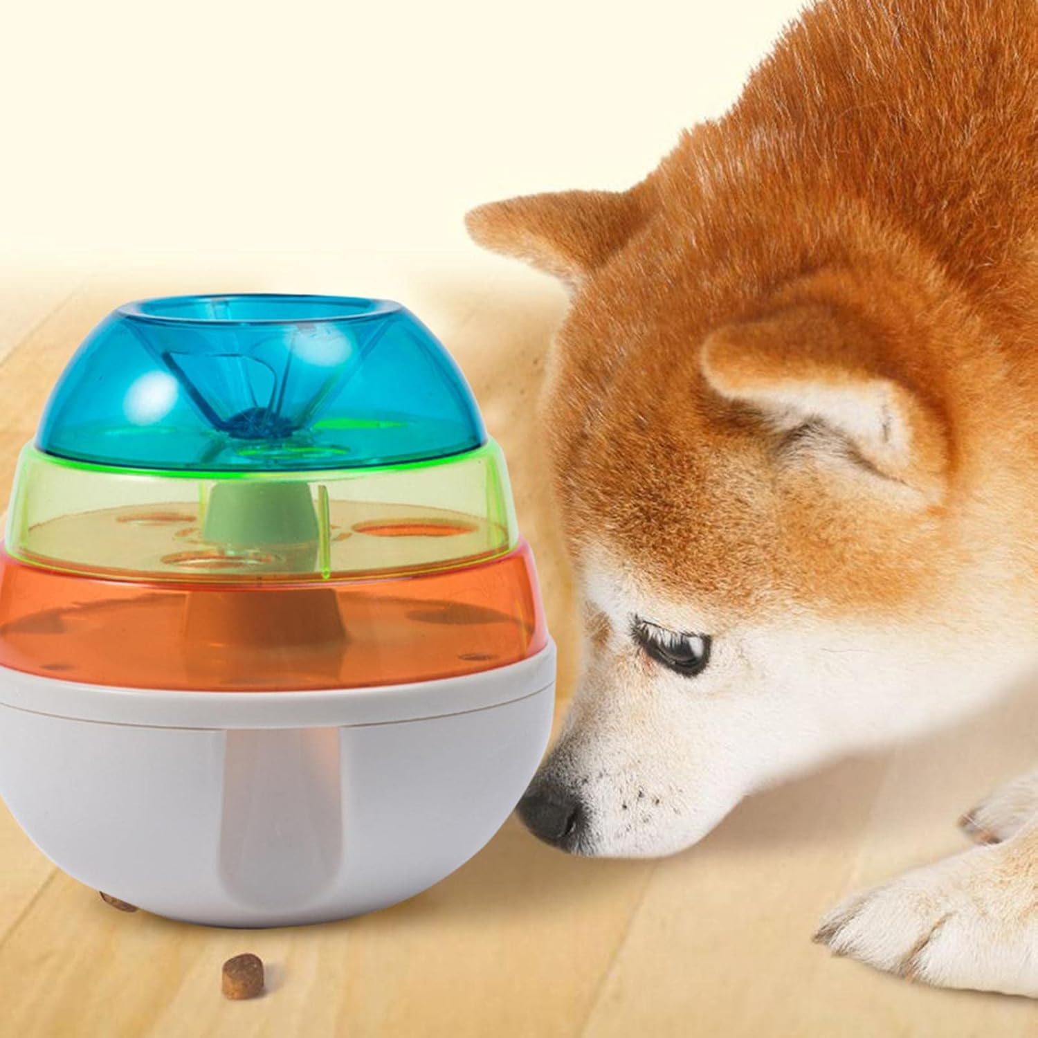 Treat Tower for Dog | Pet Slow Feeder Tumbler Ball | Pet Tumbler Toy | Interactive Food Puzzles Ball for Dogs - 2-Pack image number 4