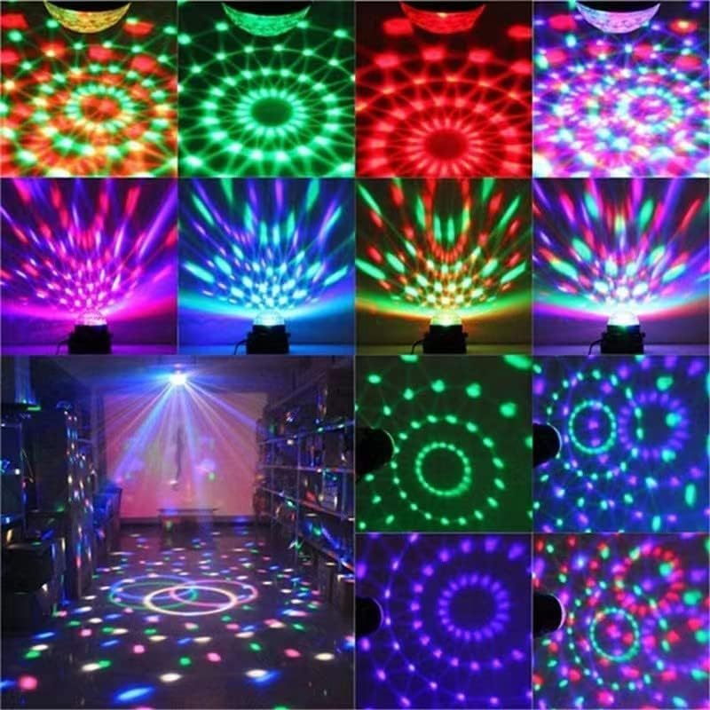 CTDZLED Disco Light with Remote Control Party Lights, Disco Ball Strobe Lamp 7 Modes Stage Light for Home Room Dance Parties Birthday Karaoke Halloween Christmas Wedding Show Club Decorations image number 2
