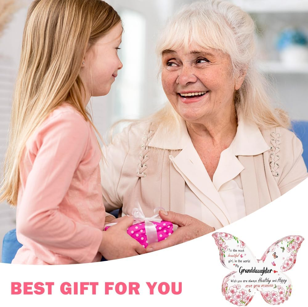 Plaques Women Birthday Gifts for Women Mom Dad Sister Grandma Aunt Gifts Gift from Daughter Granddaughter Gifts from Grandma Christmas Thanksgiving New Year Birthday Gift