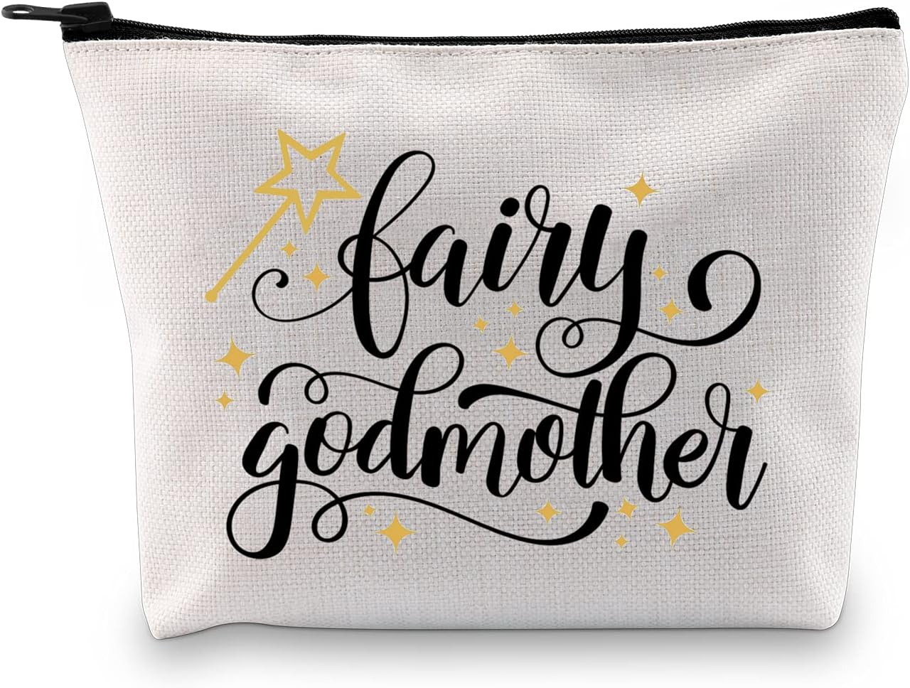 Fairy Makeup Bag Godmother Thank You Gift Godmother Proposal Cosmetic Bag Baptism Gift First Communion Gift