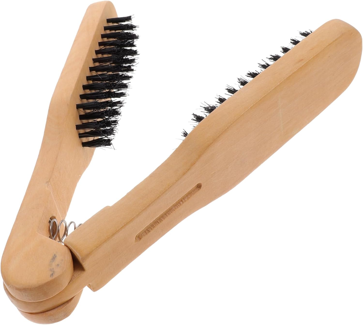 FOYTOKI Manual Hair Straightener Comb Precision Temperature Control Hair Styling Grooming Tool image number 5