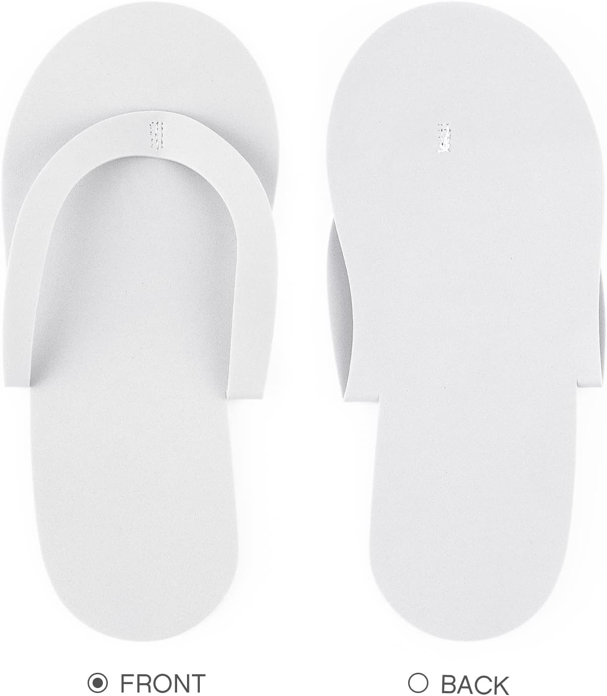 Geyoga 48 Pairs Disposable Pedicure Slippers Foam Disposable Slippers Multi Color Pedicure Sandals Spa Pedicure Flip Flops Pedicure Shoes for Women Salon Nail Spa Pedicure image number 6