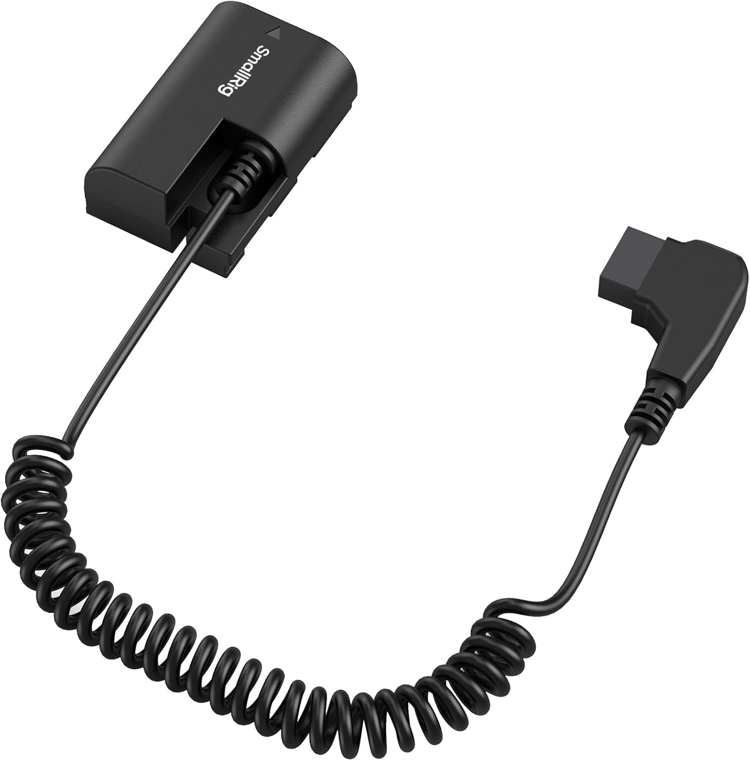 SMALLRIG D-TAP to LP-E6NH Dummy Battery, LP-E6NH Spiral Power Cable for Canon R5, R6, R7, R, R5C, 5D II/III/IV, 6D, 6D II, 7D, 7D II, 60D, 70D, 80D, 90D, XC10, XC15, 5DS, 5DSR Cameras - 4252 image number 5