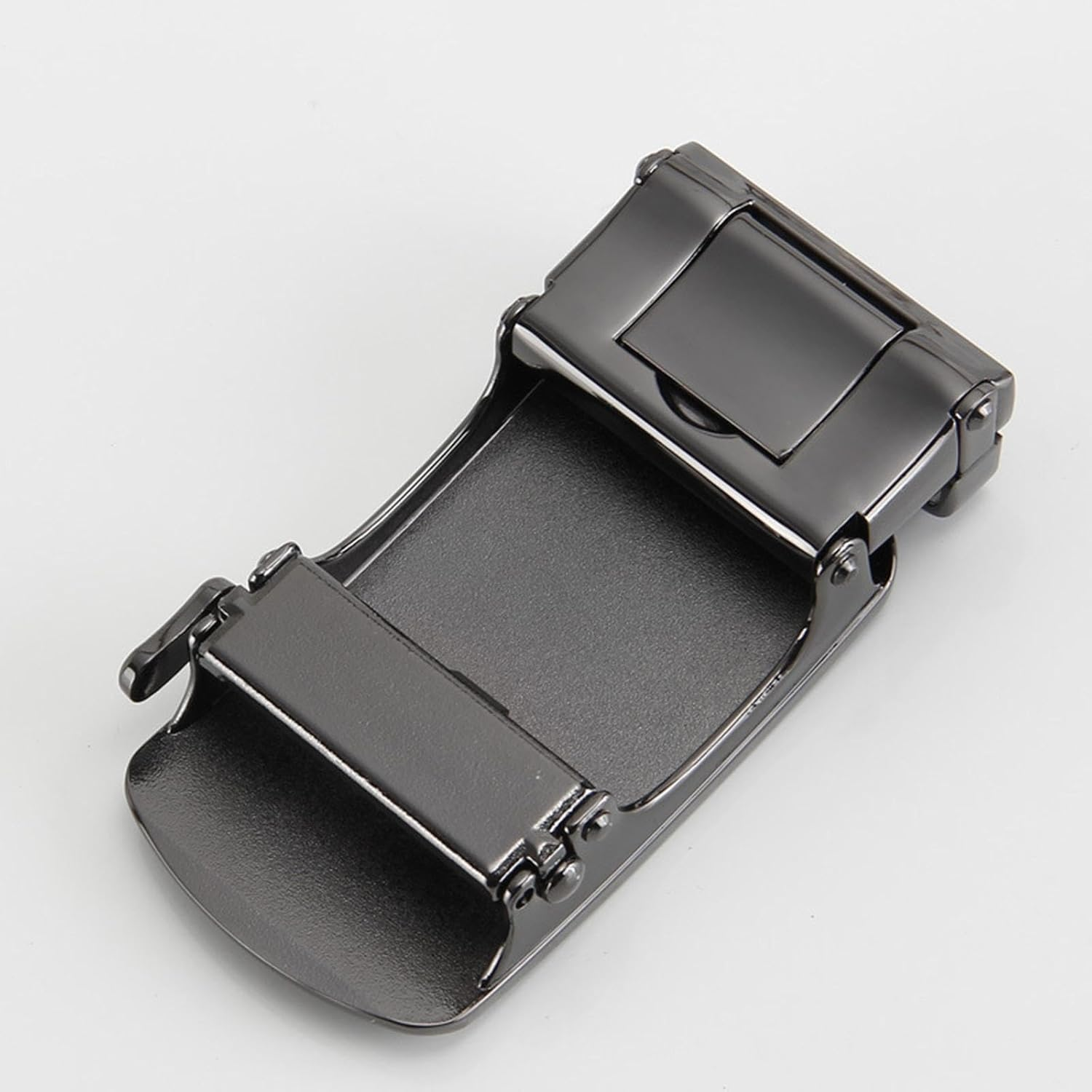 Mens Ratchet Belt Buckle Automatic Slide Buckle Adjustable Business Fashion Vintage Style for Belt Strap 35Mm for Dress Men and Women Jeans image number 6