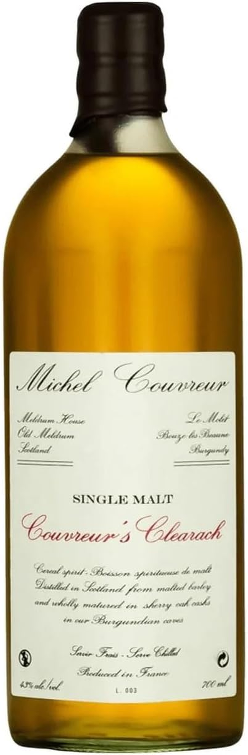 Michel Couvreur Clearach Malt Whisky 700Ml