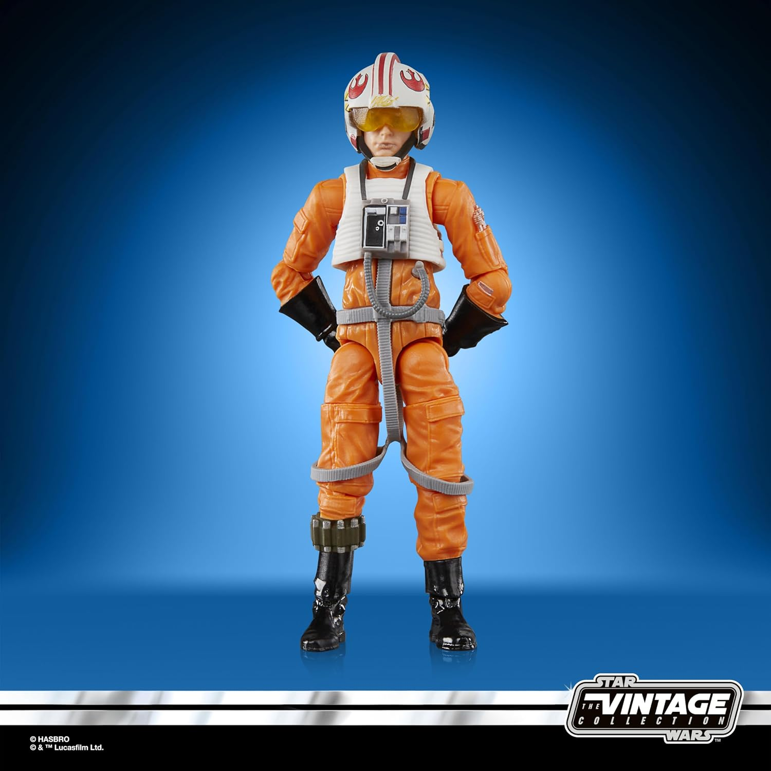 STAR WARS the Vintage Collection Luke Skywalker (X-Wing Pilot), a New Hope 3.75-Inch Collectible Action Figure image number 3