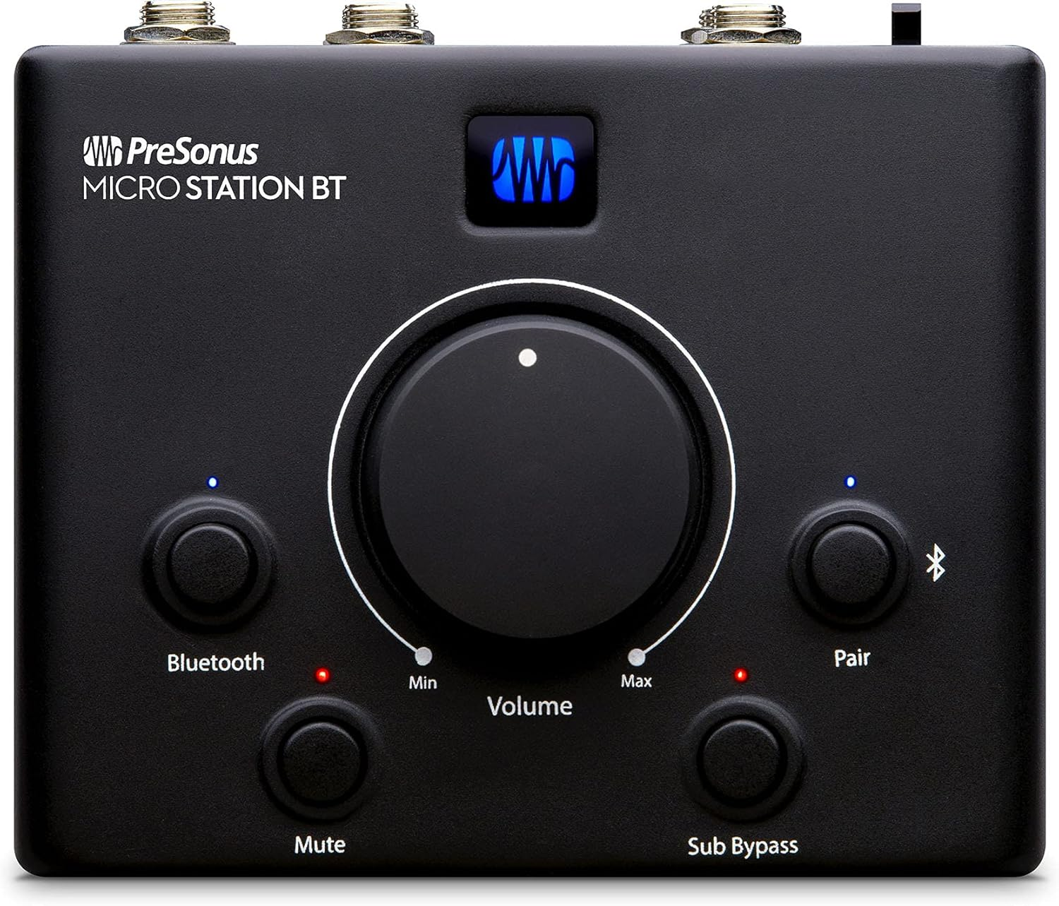 Presonus Microstation BT Bluetooth Connectivity to Any Speaker Black One Size image number 2