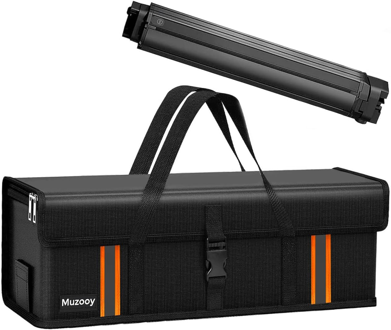 Ebike Battery Bag 8 Layers Fire Protection Fireproof Battery Bag up to 1800 &deg;C Waterproof Explosion-Proof