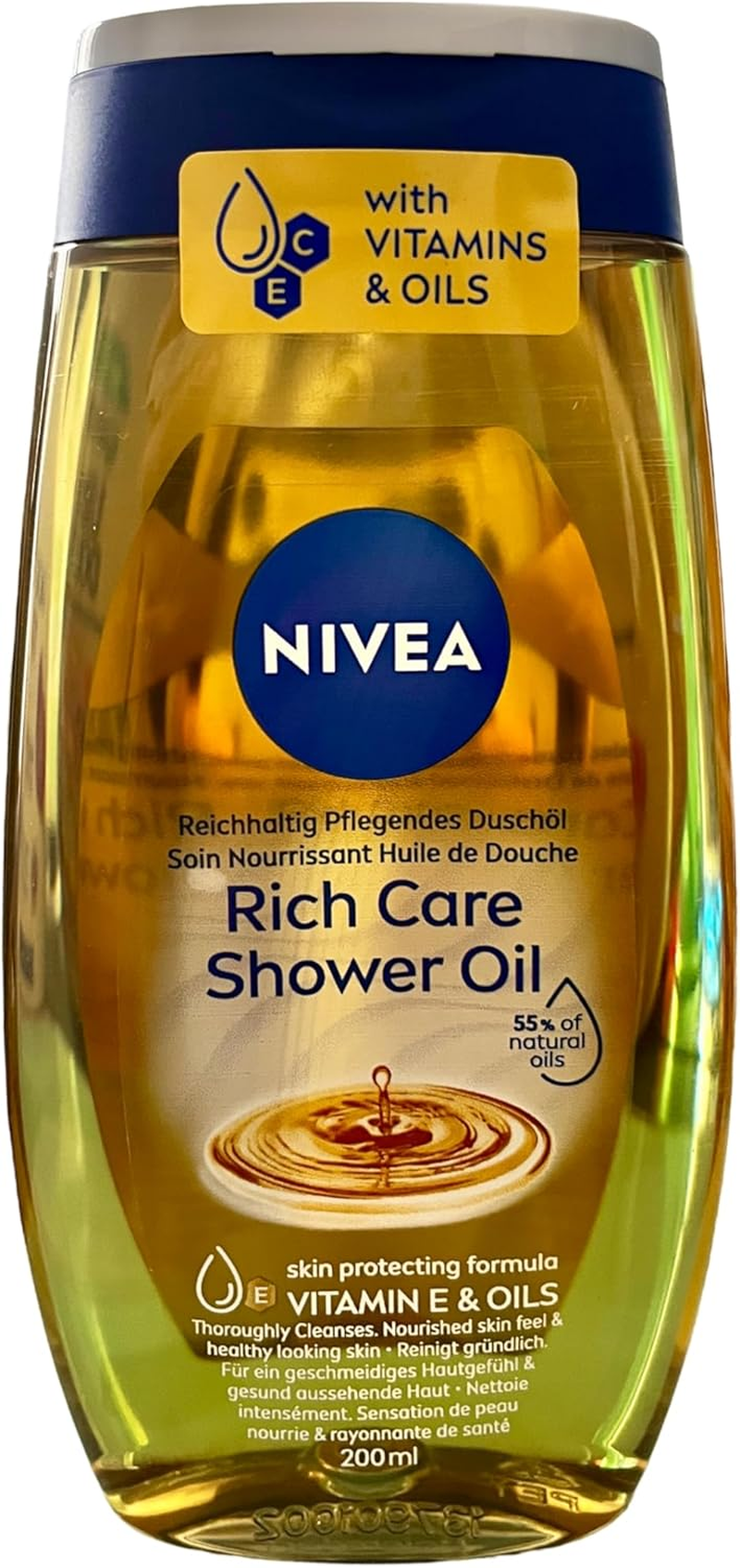 Nivea Shower Oil 200 Ml image number 1