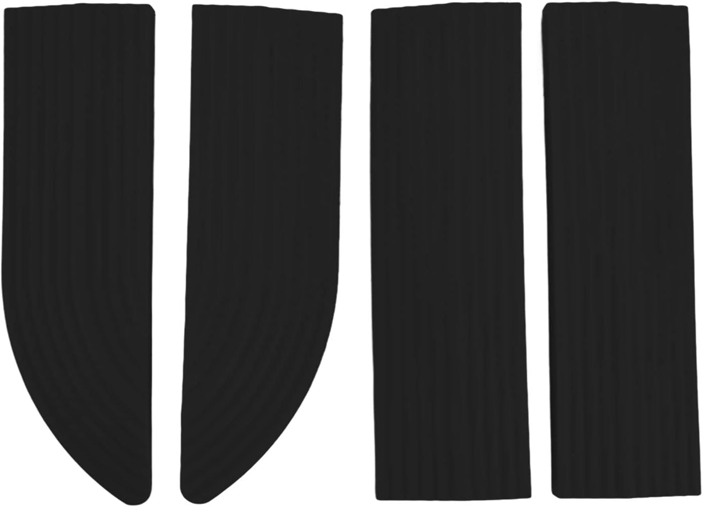 Rubber Wheelchair Threshold Strip Non Slip Threshold Ramp for Vacuum Cleaner Robot Durable Universal Door Sill for Sweepers, Electric Scooters, with Accessories & Parts