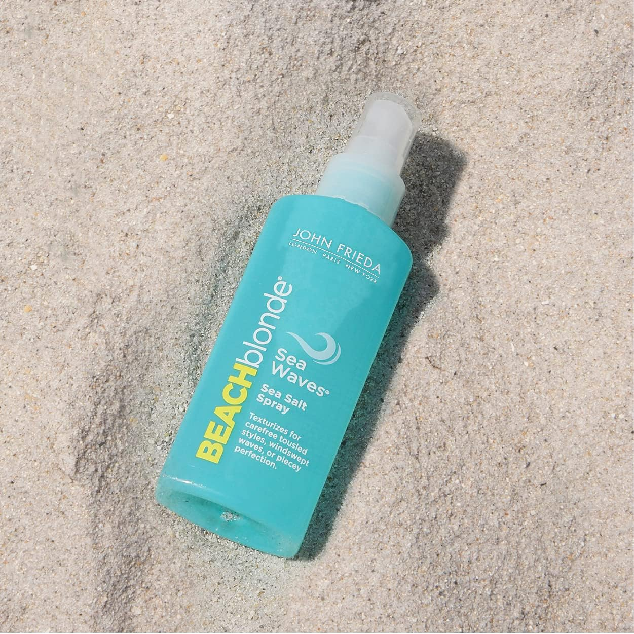John Frieda Beach Blonde Sea Waves Salt Spray, Wave Texturizing Spray, with Natural Sea Salt to Enhance Wavy Hair for Tousled Volume, 150 Ml image number 5