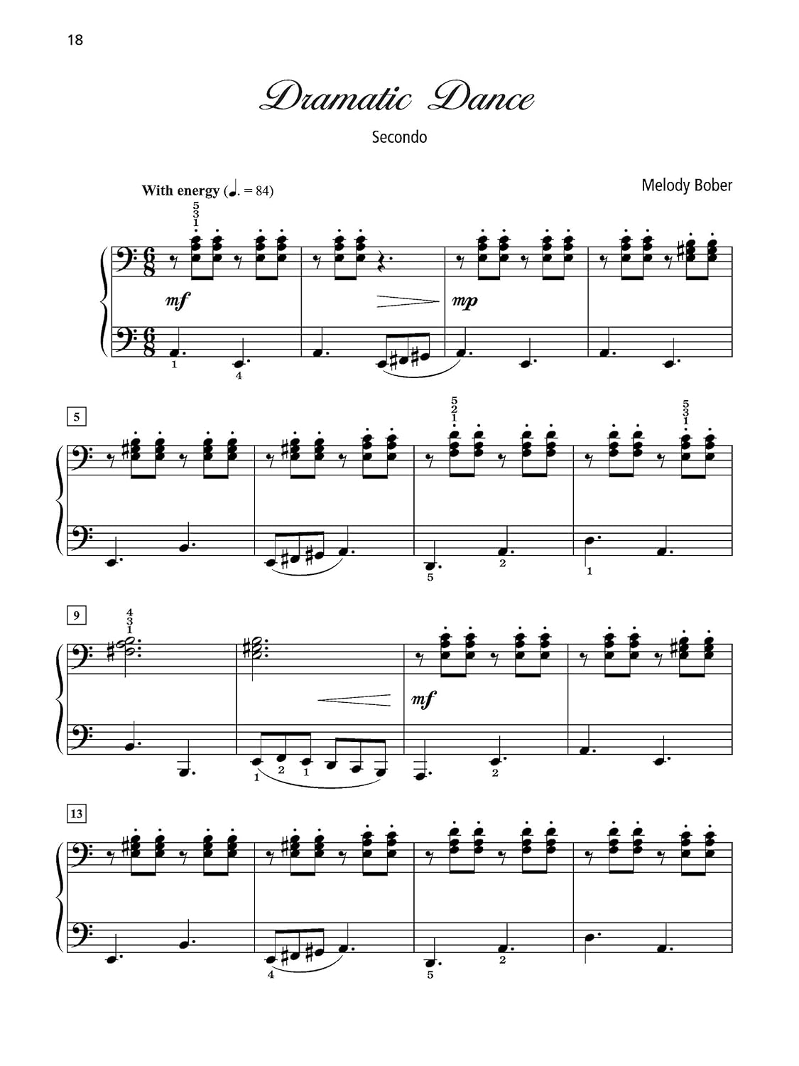 Grand Duets for Piano, Book 5: 7 Intermediate Pieces for One Piano, Four Hands image number 3