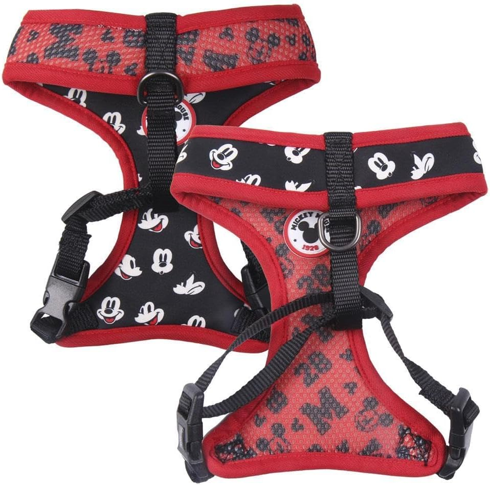 CERD&Aacute; LIFE'S LITTLE MOMENTS - for Fan Pets | Mickey Mouse M-L Dog Harness - Official Disney License