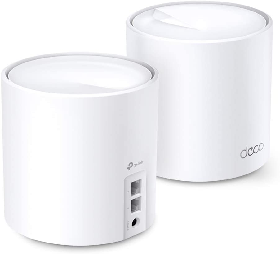 Tp-Link Deco AX1800 Whole Home Mesh Wi-Fi 6, Wireless, up to 370 Sqm, Parental Control, Seamless AI Roaming, WPA3 Security, Easy Setup, App Control, Gaming & Streaming, Smart Home (Deco X20(2-Pack)) image number 1