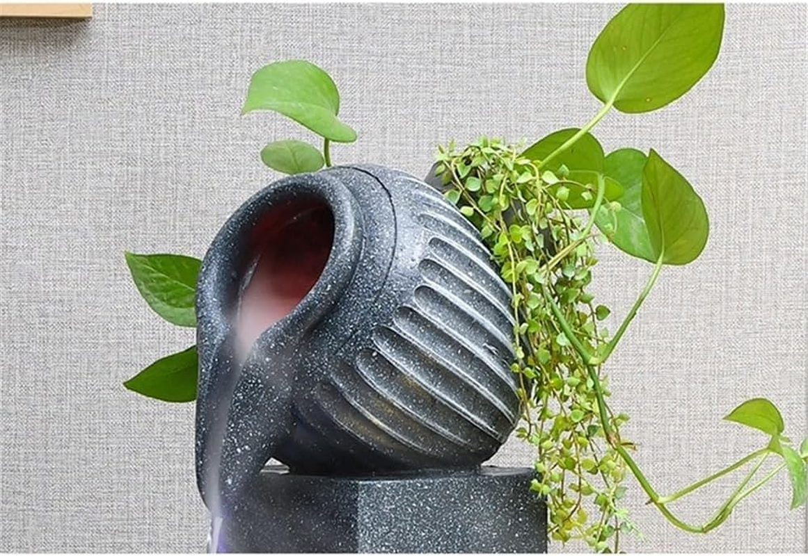 Outdoor Fountain Light Luxury Feng Shui Ball Water Ornaments Circulating Modern Simple Living Room Office Floor Fountain Decoration