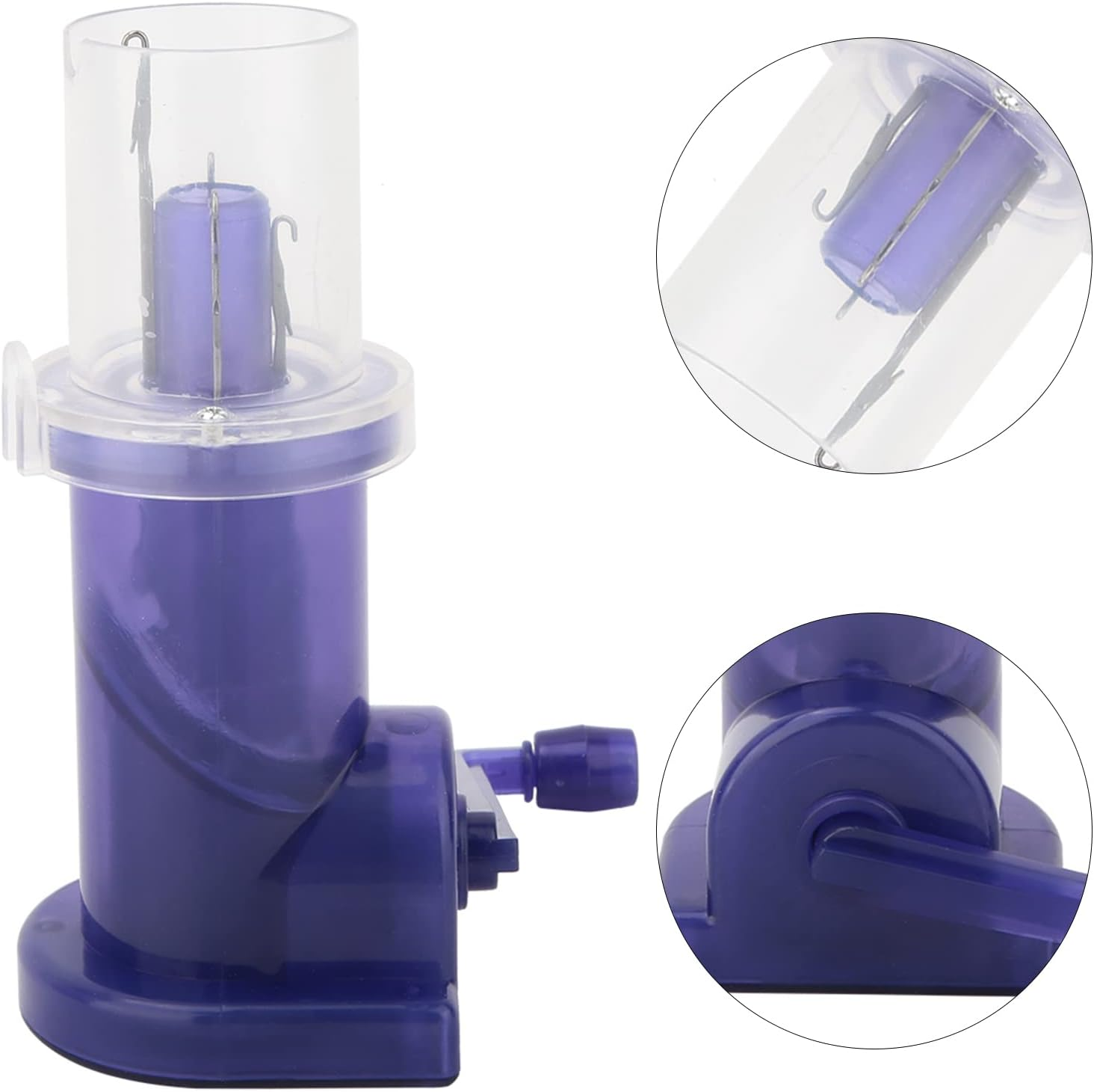 Sluffs Icord Knitting Machine, Easy Weaver Tool, DIY Household Hand Spool Knitter, Handoperated Craft Bracelet Weave Tool image number 5