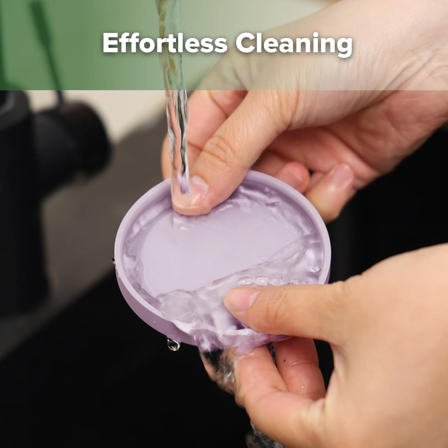 Haakaa Manual Breast Pump Cap (Lavender) - Made of Premium Grade Silicone, Suitable for All Haakaa Breast Pump image number 4