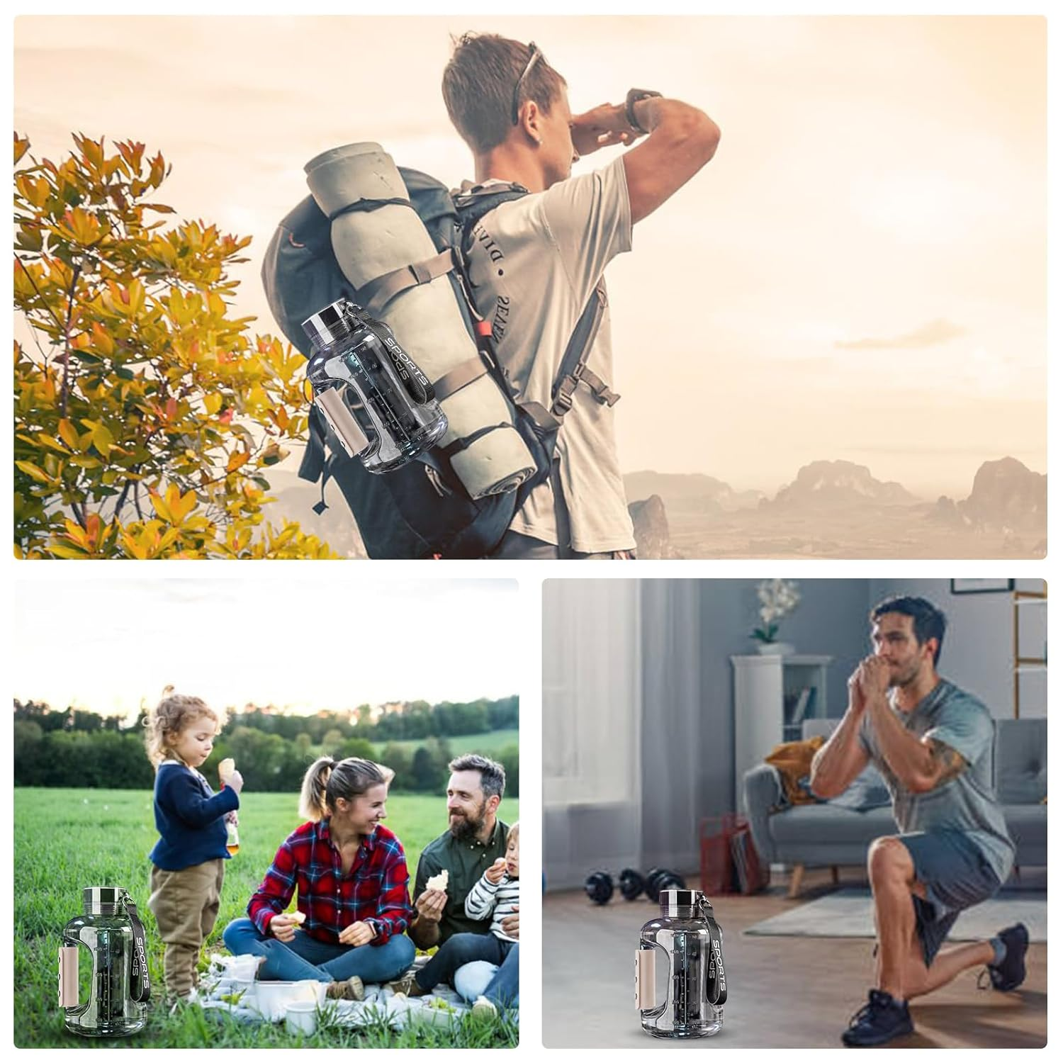 Hydrogen Water Bottle, Upgrade SPE/PEM Hydrogen Water Bottle Generator - 6 Minutes Water Molecular Ionizer, 1.5L Large-Capacity Hydrogen Water Bottle Generator, Premium Bottle image number 2