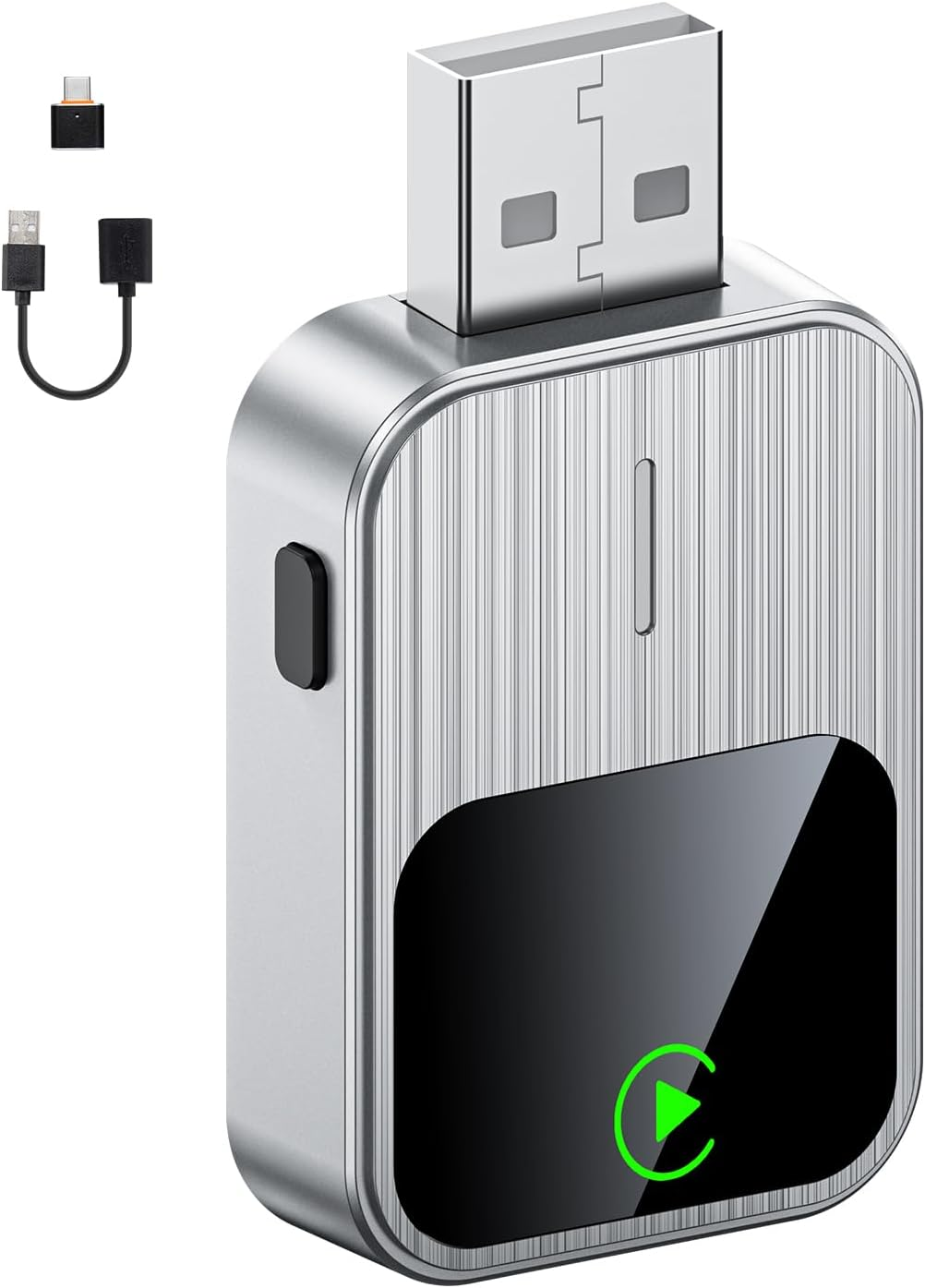 Wireless Carplay Adapter - Convert Wired to Wireless Carplay, Plug & Play Auto Connect for Iphone, Compact Mini Size with Reset Button for Cars from 2016 & for Apple Iphone Ios 12+