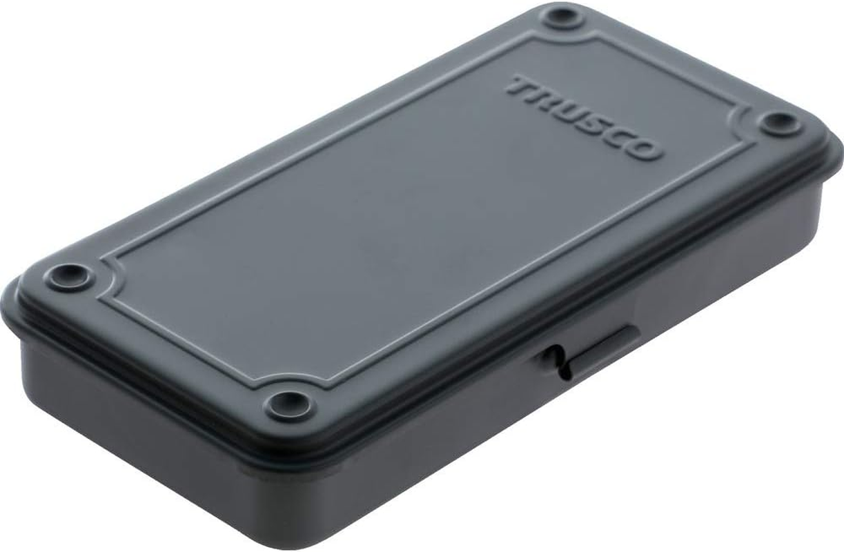 TRUSCO T-350SV Trunk Tool Box, 14.7 X 6.4 X 4.0 Inches (373 X 163 X 102 Mm), Silver