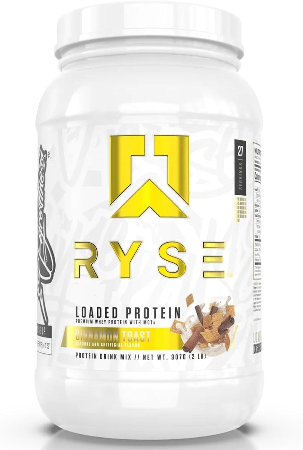 Ryse Cinnamon Toast Loaded Protein Dietary Supplement, 907 G, Multicolour (RY-LP2CT) image number 5
