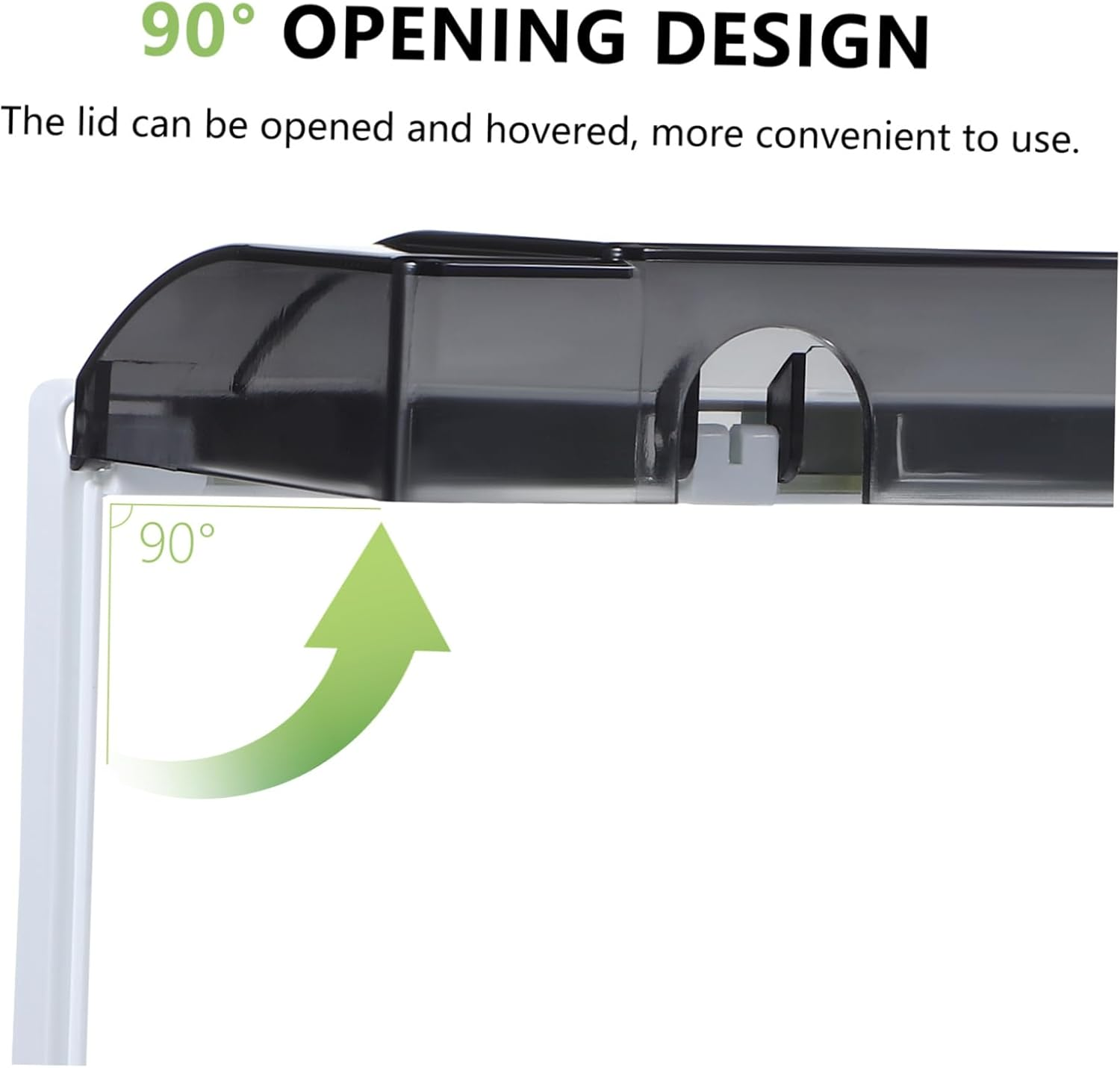 CLISPEED Waterproof Socket Cover Sticky Outlet Cover Socket Cover Self Adhesive Plug Protector Adhesive Outlet Cover Wall Socket Cover Electrical Appliance Plastic Power Supply image number 2