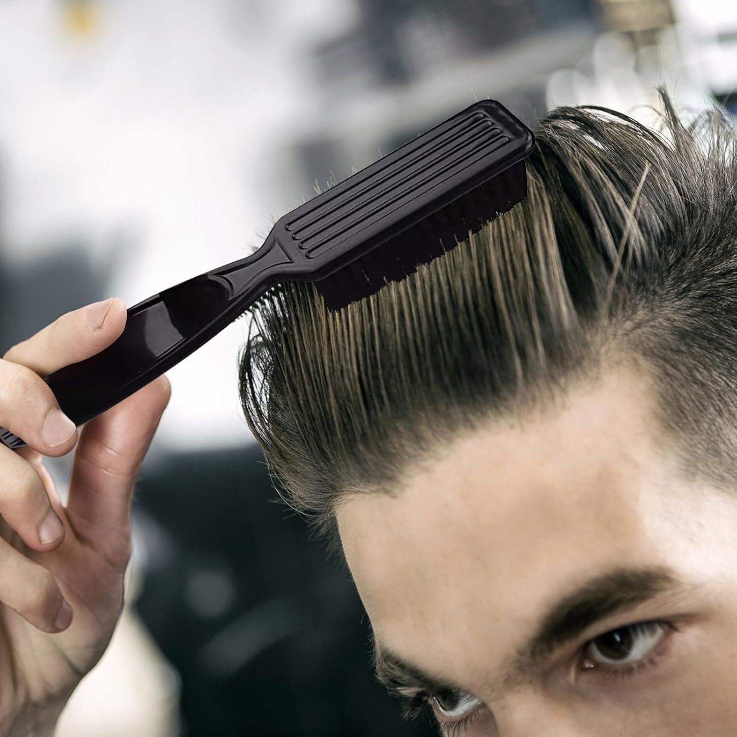 RTRTGS 2 Pieces Hair Clipper Cleaning Brush, Blade Cleaning Brush, Nylon Brush Nail Brush, Trimmer, Hairdressing Cleaning Brush, Tool image number 5