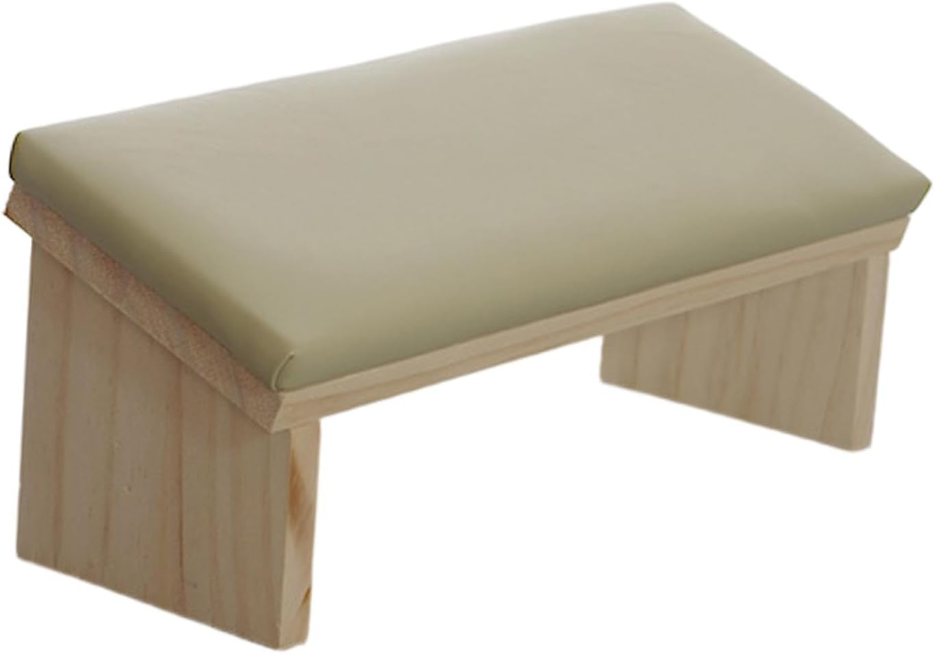 Nail Arm Rest Station Non Slip Pad Big Nail Arm Rest for Feet Foot Nail Tech White, 30.5X10.6X12.8Cm