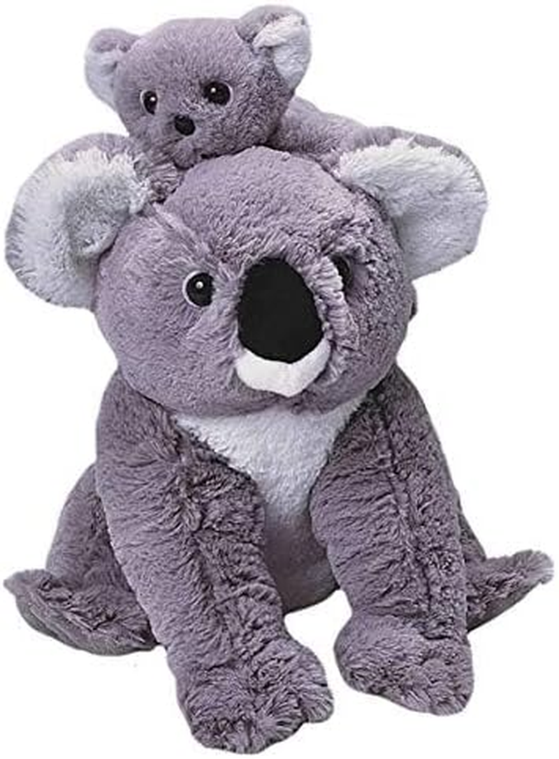 Wild Republic Mom and Baby Koala, Stuffed Animal, 12 Inches, Kids, Plush Toy, Fill Is Spun Recycled Water Bottles