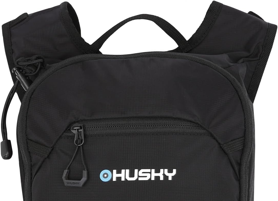 Husky Bicycle Backpack 10 L - Lightweight, Robust & Waterproof Outdoor Backpack with Lots of Storage Space, Comfort System & Rain Cover for Cycling, Trekking, Hiking & Travel - Blue image number 2