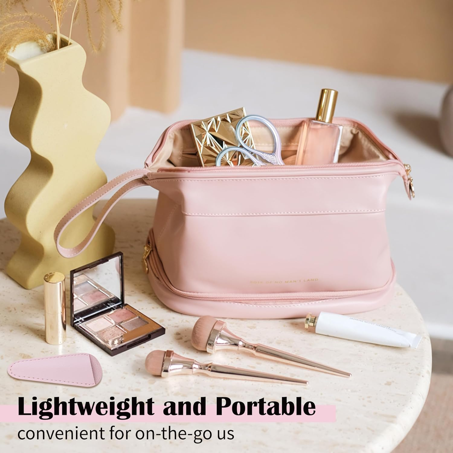 2 Pcs Eyebrow Scissors for Women, Professional Grooming Mini Scissors with Stainless Steel Straight Tip, 3.5 Inch Pink Small Scissors Beauty for Facial Hair, Eyebrows, Beard, Ear, Nose, Moustache image number 6