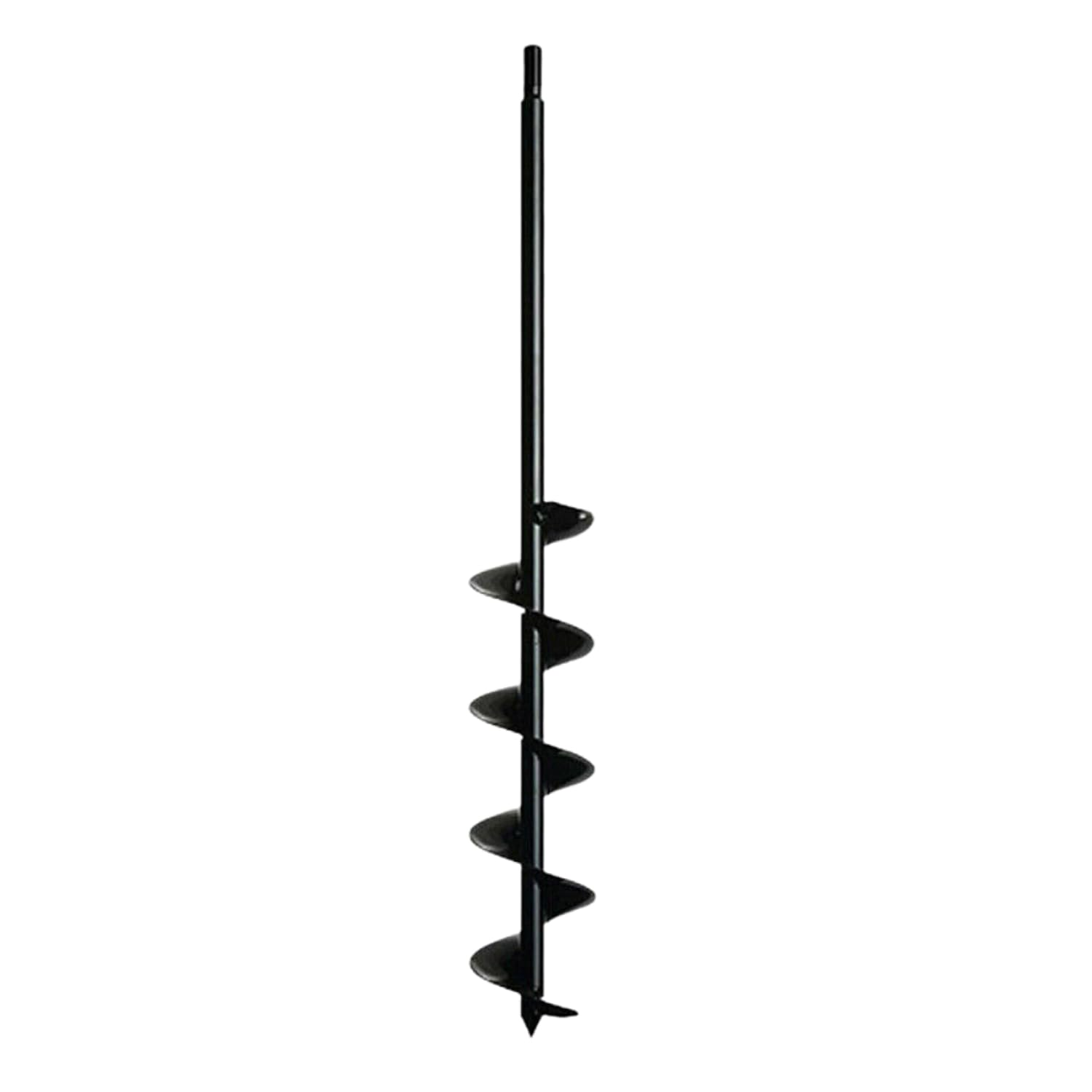 Leona Co Garden Auger Spiral Drill Bits, 80 * 300Mm/80 * 600Mm Post Hole Diggers Auger Drill Bit Drill Auger Planter Outdoor Attachment (&Phi;80 X 600Mm) image number 1