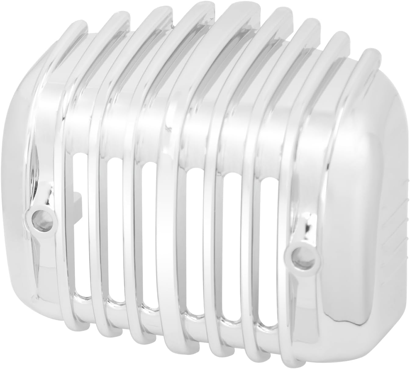 Voltage Regulator Cover Trim Fairing Protector Fit for Harley Softail FXS FXSB FLSTSB FXSTC 2001&ndash;2017 Chrome Guard Accessory for Motorcycle Engine Front Protection image number 1