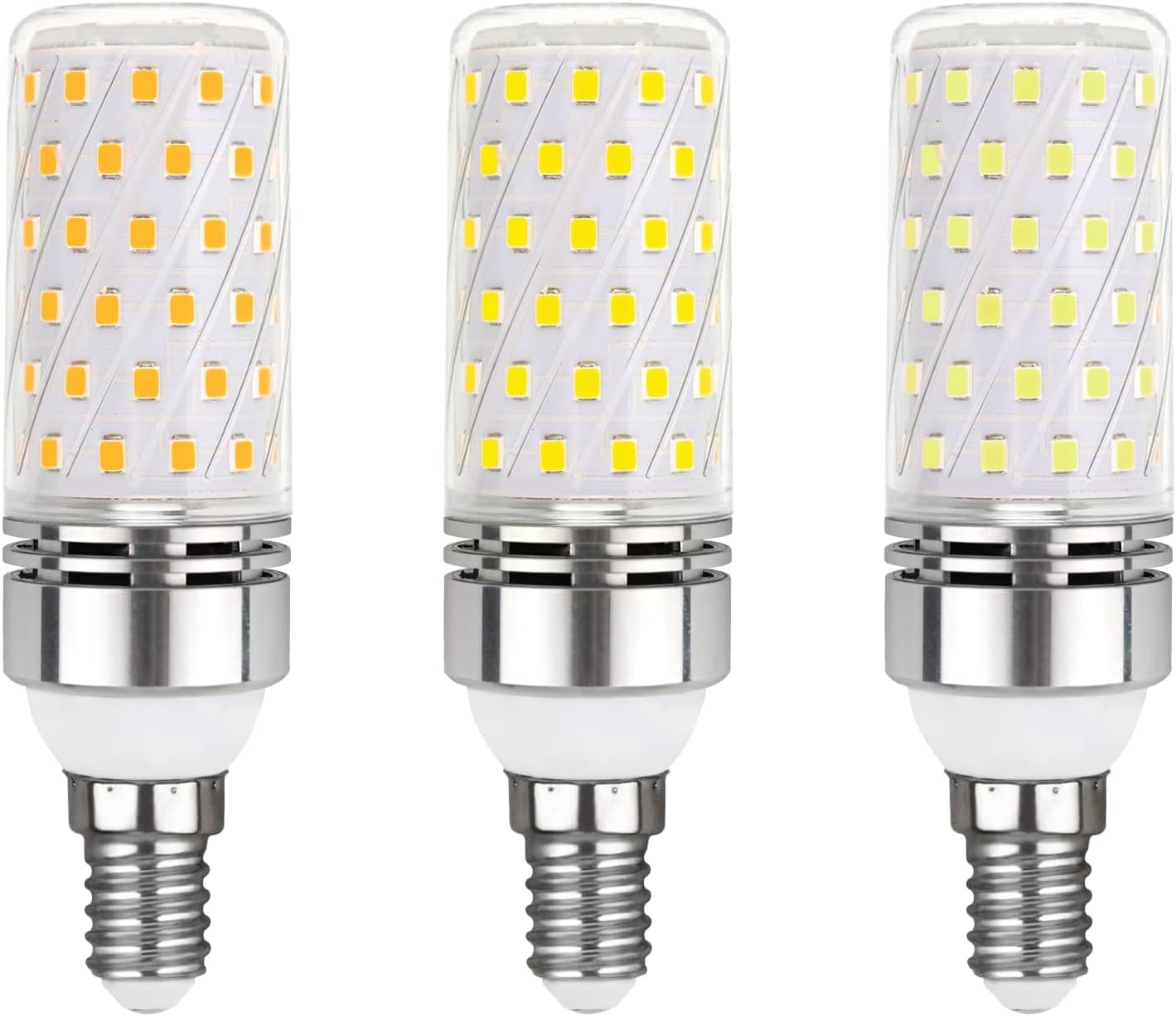 E14 LED Bulb 16 W Three-Level Dimming 3000 K / 4000 K / 6000 K (Pack of 5)