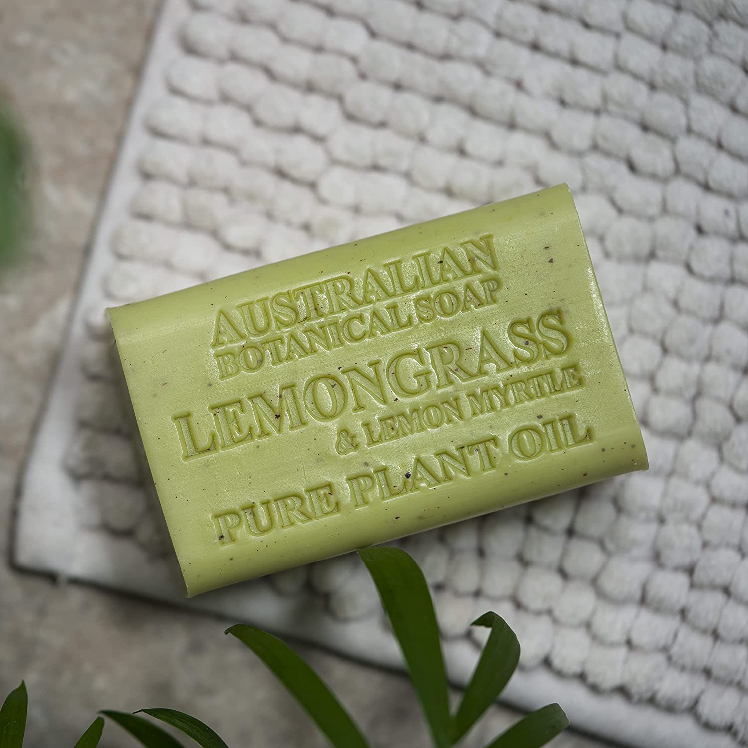 Australian Botanical Soap, 8 X 200G Natural Triple Milled Soap Bar Pack (Lemongrass & Lemon Myrtle) image number 6