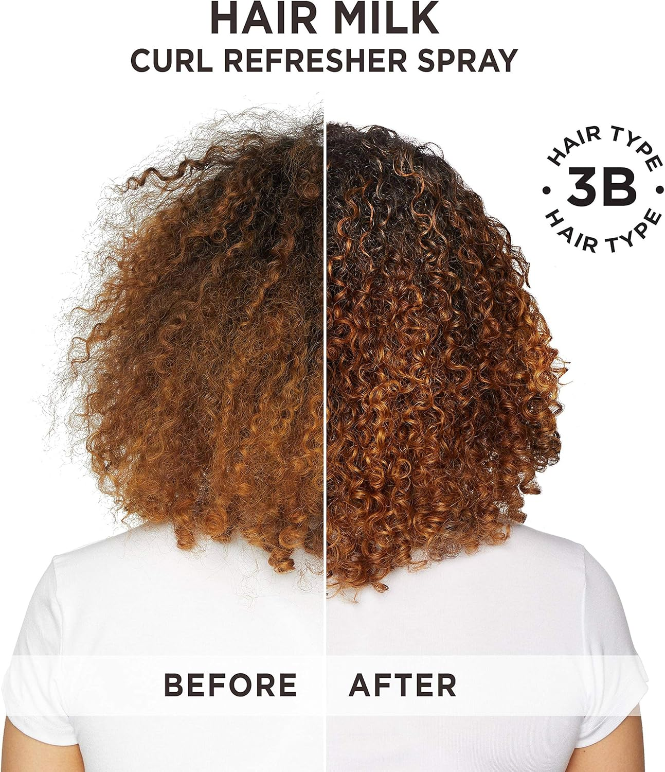 Carol'S Daughter Hair Milk Curl Refresher Spray for Coils and Waves, with Agave, Sweet Almond and Wheat Protein, 10 Fl Oz image number 3