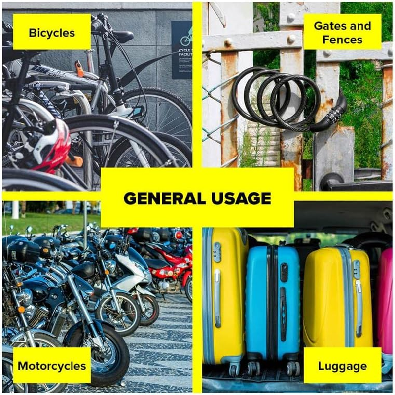 Handy Hardware PVC Security Cable, Black 3 Meter Length X 6 Mm Width image number 2