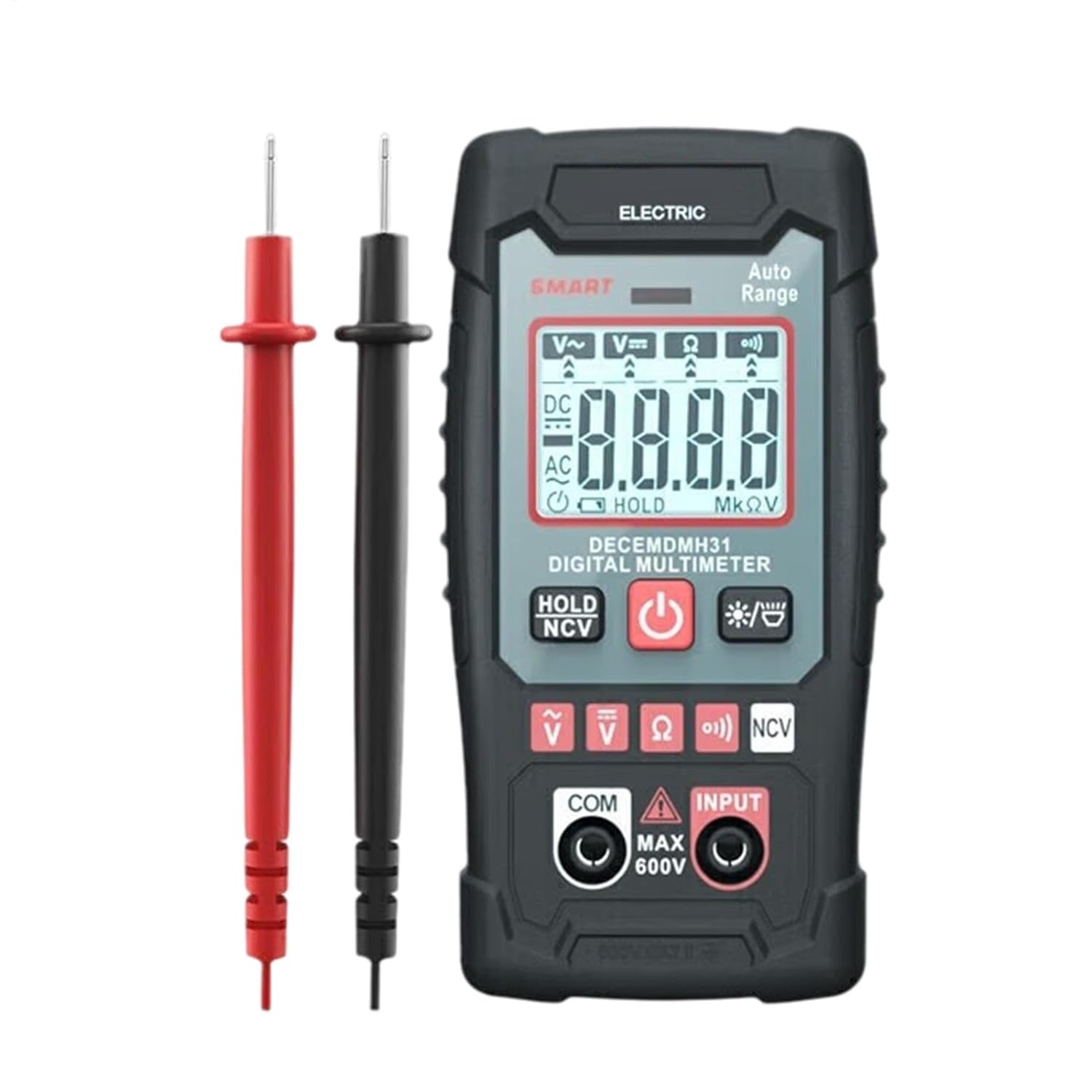 Multimeter Tester,Voltage Electrician Repair Tools | AC DC Current Voltage Meter, Amp, Ohm, Diode, Capacitance, Frequency, Resistance for Automotive Repair