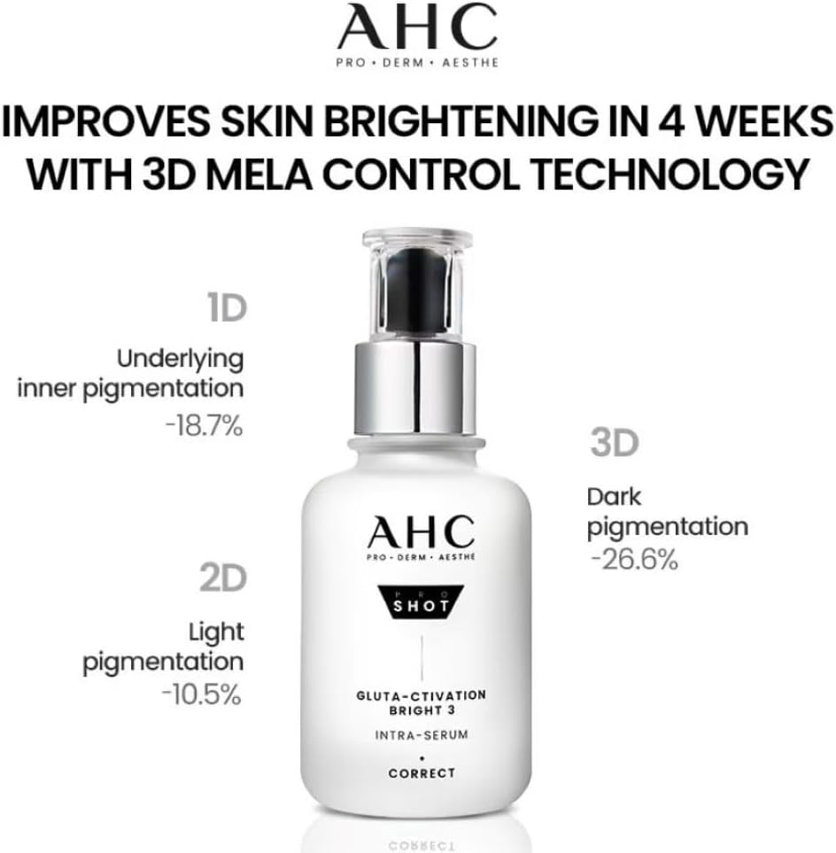 AHC PRO SHOT GLUTA CTIVATION BRIGHT SERUM 40ML image number 2