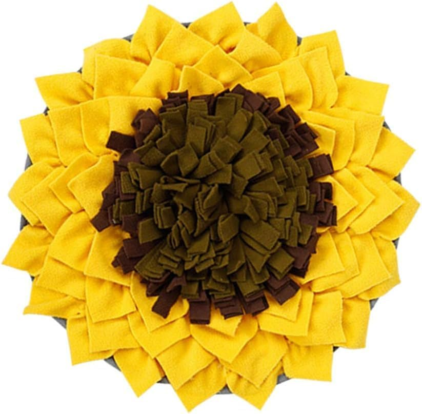 F Fityle Pet Dog Snuffle Mat Training Sniffing Pad Fun Toy Feeding Cushion Blanket image number 1