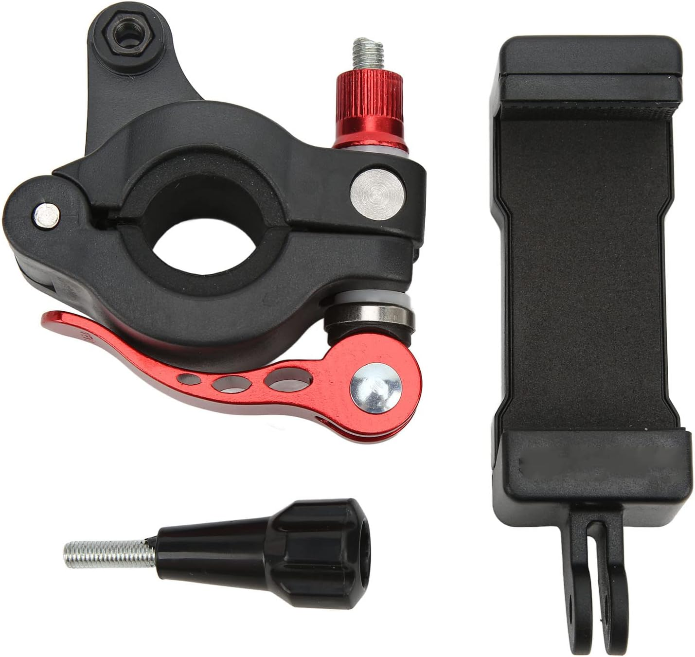 Camera Bike Mount, Bike Handlebar Seatpost Mount Clip, Action Camera Clamp Holder for Gopro 9, Action Cameras, Phones image number 4