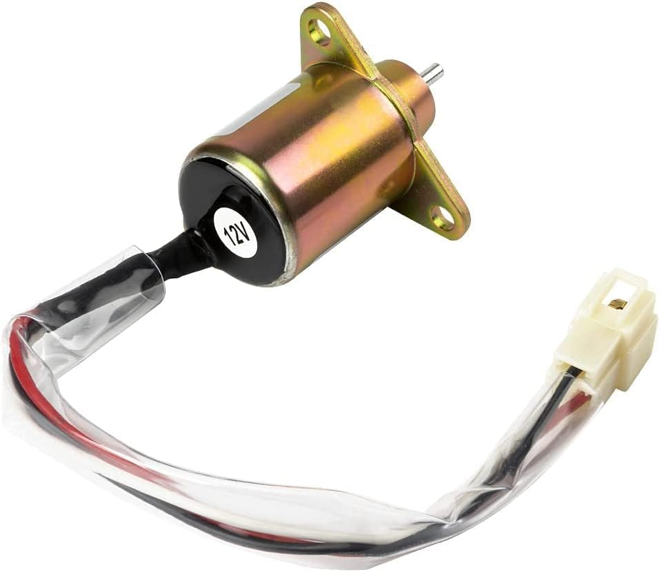 12V Fuel Shut off Solenoid 1503ES-12S5SUC5S 119653-77950 for John Deere 4TNV94L-SFN 4TNV106-GGE 3TNE84 R55 R60 image number 5