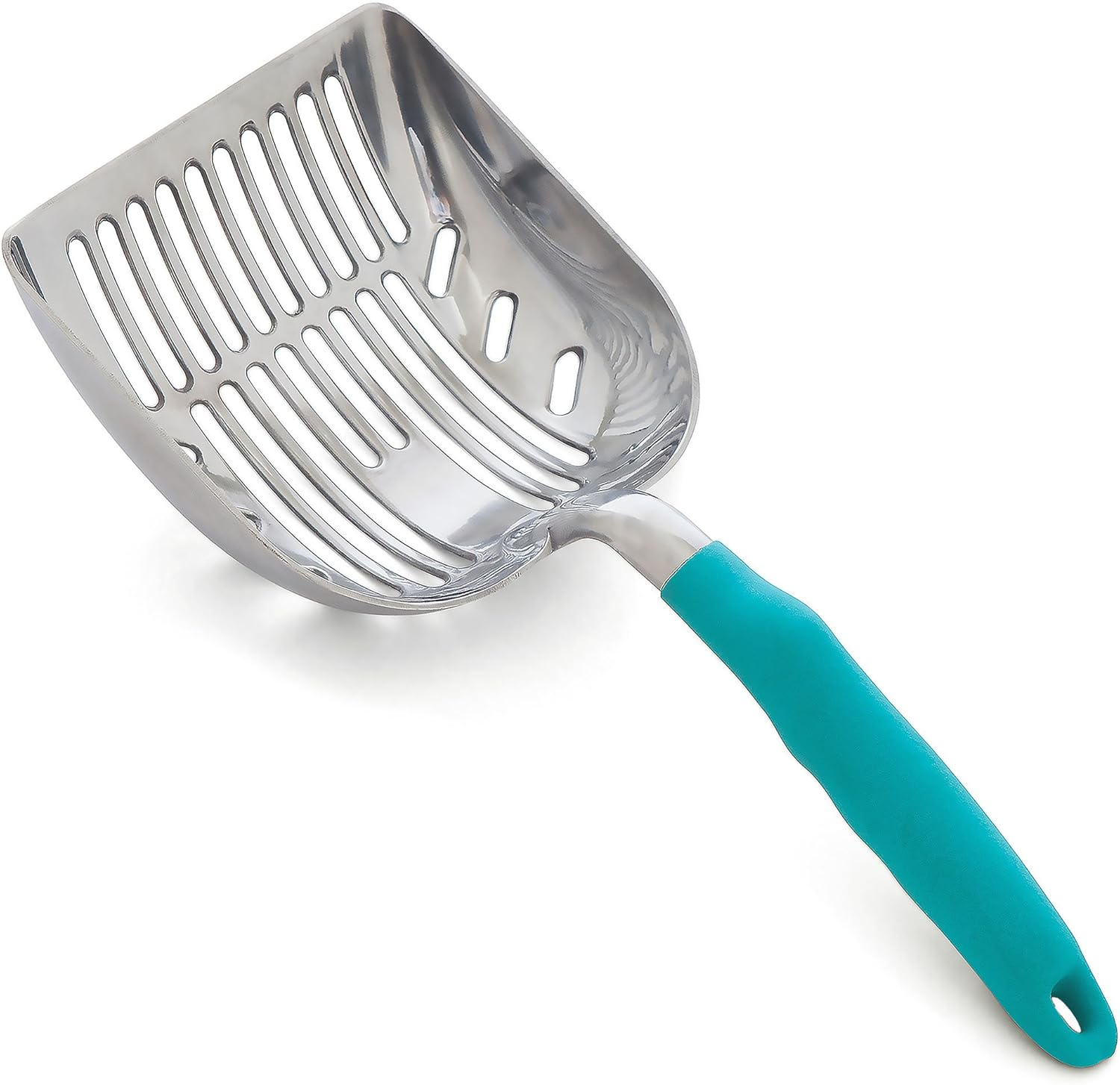 Durascoop Cat Litter Scoop Caddy - Space-Saving, Wall-Mountable Litter Scoop Holder - Easy Hook Fitting for Pans &ndash; Metal Litter Scooper Holder Ensuring Stability