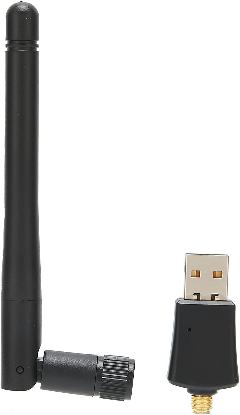 Bewinner Dual Band USB Wifi Adapter, Wireless Network Card with High Gain Antenna, 600Mbps 11AC Mini Wifi Card Compatible with XP/ 7/8//OS X image number 2