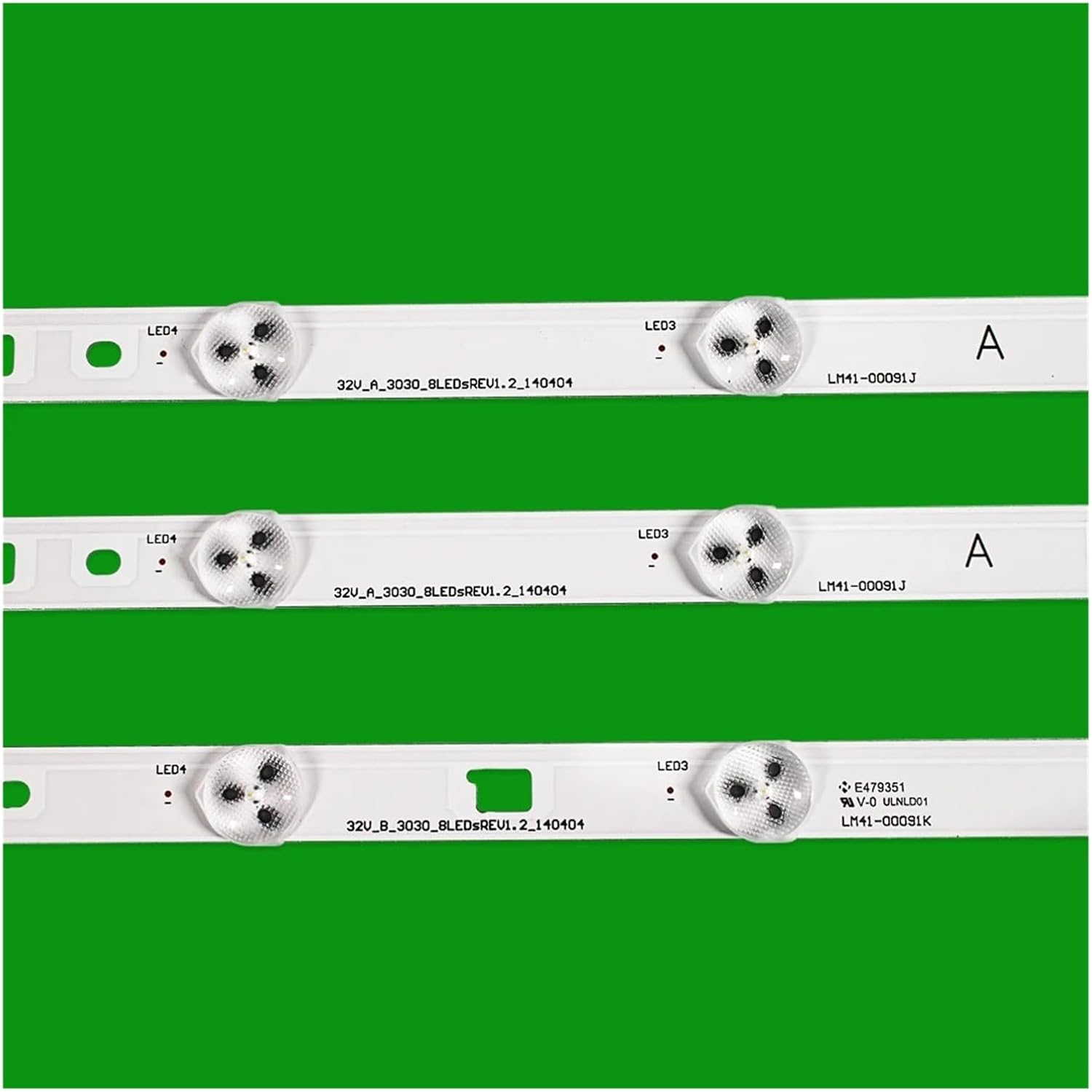 15 PCS LED Backlight Strip for KDL-32RD303 32R303C LM41-00091J 00091K image number 1